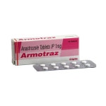 Cipla Ltd Anastrozole Tablet, Treatment: Breast Cancer, Packaging Type: Strips, Rs 1000 /unit | ID: 20195086888 Anastrozole Tablet