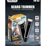 Black Battery Onlite Tm 03 Beard Trimmer, 220V, Rs 410 /piece Bhavani Collection | ID: 22972725248 Onlite Tm 03 Beard Trimmer