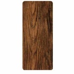 Plain Marble Wooden African Walnut ACP Panel, Thickness: 2 mm at Rs 115/square feet in Bengaluru African Walnut Acp Panel