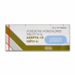 Atomoxetine (18mg) Axepta 18mg tablets, Non prescription, Treatment: Adhd at Rs 165/stripe in Nagpur Axepta 18mg Tablets