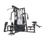 U Fit Full body 8 Station Multi Gym, 200 Kg, Weight: 140 Kg, | ID: 15833465530 8 Station Multi Gym