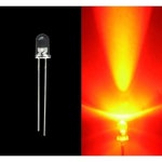 Hlmp-d155-f0001 5mm Water Red LED at Rs 0.75/piec | Red LED | ID: 13360317812 Hlmp D155 F0001 5mm Water Red Led