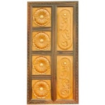 Matte Teak Wood Wooden Hinged Door, For Home, Rs 236536 /unit Mahalsa Designer Doors | ID: 11664446012 Wooden Hinged Door