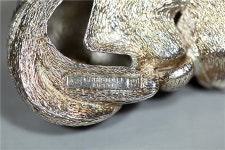 G0024 비드바이코리아 - 해외 전문 경매대행 선두주자 Christofle... 새끼 고양이 장식물식물 32 ｇ/상태 좋은 미품＾－＾! G0024