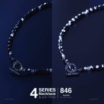 アクセサリ 846ネックレス LLサイズ52cmの通販 by Sup03s shop｜ラクマ 6series Necklace RED アクセサリ