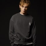 에이랜드 [le`2] (피그먼트) 219KEY PIGMENT SWEAT SHIRT (BLACK)