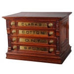 Victorian Spool Cabinet at 1stDibs | spool chest, antique spool cabinet Victorian Spool Cabinet