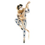 Oscar Heyman Harlequin Brooch at 1stDibs Oscar Heyman Harlequin Brooch