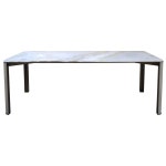 Gregorio Dining Table in Basaltina Marble For Sale at 1stDibs Gregorio Dining Table in Basaltina Marble