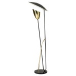 Set of brutalist brass floor lamps by Holm Sorensen, 1960s, Denmark For Sale at 1stDibs Set of brutalist brass floor lamps by... 