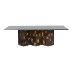 Metal Sculpted Table - 396 For Sale on 1stDibs