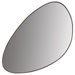 Italian, Sizable Freeform Wall Mirror, Patinated Copper, Mirror, Italy, 1950s at 1stDibs Italian, Sizable Freeform Wall Mirror... 