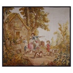 1348 For Sale at 1stDibs Aubusson tapestry The Goddess Diana - 1m45Lx1m23H - No. 1348