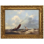 Seascape Paintings - 389 For Sale on 1stDibs | vintage seascape... seascape oil painting Seascape Paintings - 389 For Sale on 1stDibs