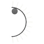 Circle Wall Light - 387 For Sale on 1stDibs | circle wall... led lighted mirrors Circle Wall Light - 387 For Sale on 1stDibs
