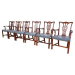 Upholstered Dining Room Arm Chairs - 627 For Sale on 1stDibs