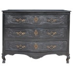 Hand-Carved Oak Chest of Drawers, France, 18th Century For Sale at 1stDibs Hand-Carved Oak Chest of Drawers, France, 18th Century