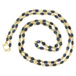 22 Karat Gold Chain Necklace - 78 For Sale on 1stDibs