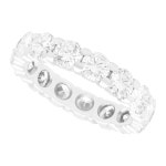 3.75ct Diamond 14k White Gold Womens Ring For Sale at 1stDibs 3.75ct Diamond 14k White Gold Womens Ring