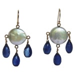 Mid Century Modern Multi Gem Gilt Silver Dangle Earrings Estate Find For Sale at 1stDibs | gilt earrings Mid Century Modern Multi... 
