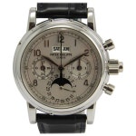 Patek Philippe Platinum Chronograph Wristwatch Ref 5004 P For Sale at 1stDibs | patek 5004 platinum, patek 5004p, patek 5004... 