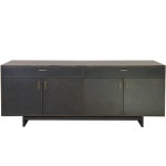 Gotham Credenza - Customizable Wood, Metal and Resin For Sale at 1stdibs Gotham Credenza - Customizable Wood, Metal and Resin... 