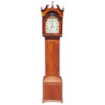 English Mahogany Ormolu Tall Case Clock. Circa 1740 at 1stDibs English Mahogany Ormolu Tall Case Clock.  Circa 1740