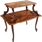 Late 19th Century French Art Nouveau Game Table by Emile Galle For Sale at 1stDibs Late 19th Century French Art Nouveau Game... 