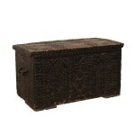 Spanish 18th Century Wood Coffer or Trunk For Sale at 1stDibs Spanish 18th Century Wood Coffer or Trunk