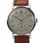 Ref 3417 at 1stDibs | patek 3417 Patek Philippe Stainless Steel Amagnetic Wristwatch Ref 3417