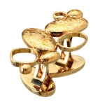Sculptured Ring 18k - 393 For Sale on 1stDibs