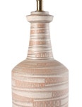 Ceramic Incised Lamp - 263 For Sale on 1stDibs