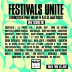Dozens of UK festivals offer prize draw tickets in War Child fundraiser · News ⟋ RA