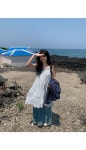 에이비글 [2컬러🌼] 미호 플라워 핀턱 미니 원피스 레이어드 레이스... [2컬러🌼] 미호 플라워 핀턱 미니 원피스  레이어드 레이스 자수 끈나시... 
