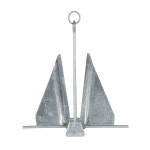 Marine Raider 8 lb Large Galvanized Slip-Ring Anchor 28 ft - 30 ft | Academy