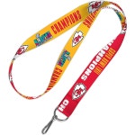 WinCraft Kansas City Chiefs 2022 SBLVII Champs 1in Lanyard | Academy