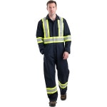 Berne Mens Safety Striped Unlined Coverall | Academy