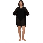 Freely Womens Solid Hi-Low Shirt Dress Coverup | Academy