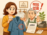 [세탁불량으로 의류 손상, 손해배상청구 사례]