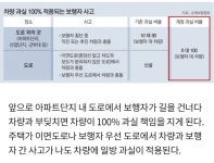 아파트 단지내 회전교차로에서 사고가 났습니다 | 궁금할 땐, 아하!