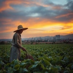 AI 이미지 생성기의 Farmer 프롬프트