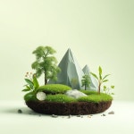 AI 이미지 생성기의 Natural elements 프롬프트