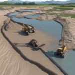 AI 이미지 생성기의 Earthwork 프롬프트