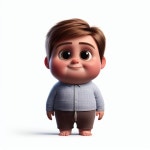 with buggy eyes and oblivious smile, isolated and standing upright by himself, realistic proportions - AI 이미지 생성기 프롬프트