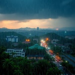 Monsoon. Natural image - AI 이미지 생성기 프롬프트