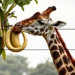 AI 이미지 생성기의 Giraffe 프롬프트