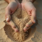 AI 이미지 생성기의 Sand 프롬프트