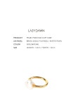 레이지던(LAZYDAWN) pearl point ear cuff C029 - 후기 | 무신사