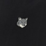 [메종 키츠네]메종키츠네 그레이 폭스헤드 컴포트핏 반팔 블랙 PM00108KJ7025 P199 [W CONCEPT]