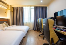 그린트리 e스포츠(GTES) 호텔（푸장전 장원루）(格林电竞酒店（浦江镇江文路店）) 후기 및 특가 예약 - 상하이 호텔 추천 | 트립닷컴